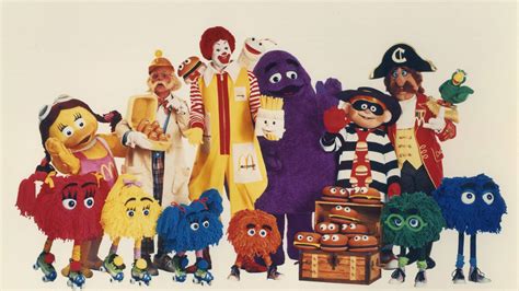 ronald mcdonald and his friends